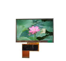 Industrial 4.3 inch 480x272 AUO TFT LCD Screen G043FW01 V0 with 450 nits, RGB 40