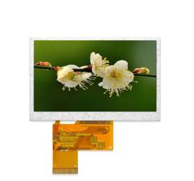 4.3-inch TN LCD screen supports RGB888 interface - IDT-G043QPI-03