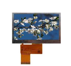 4.3-inch 480 * 272 resolution high brightness LCD screen IPS display mode - IDT-G043BPSA-01