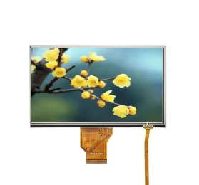 7.0-inch LCD high brightness display screen with resistive touch screen - IDT-G070SWH-19P