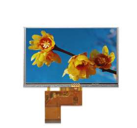 5.0-inch IPS full view LCD screen with resistive touch - IDT-G050BWSA-02P