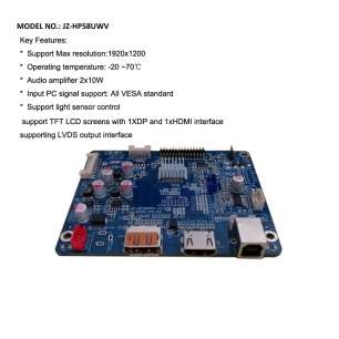 JZ-HP58UWV supportsDP, HDMI,  LVD...