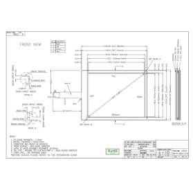 5.88inch 4-wire resistance touch screen AMT9502