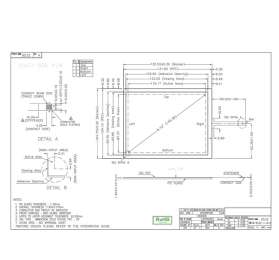 5.72inch 4-wire resistance touch screen AMT9532