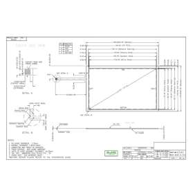 7.0 inch 4-wire resistance touch screen AMT9545