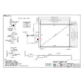 8.48inch 4-wire resistance touch screen AMT9552