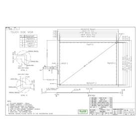 15inch 4-wire resistance touch screen AMT9102