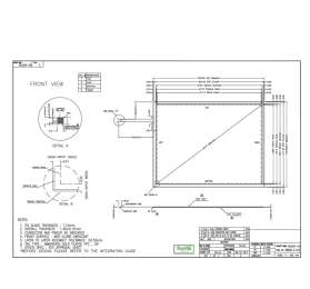 10.4 inch 4-wire resistance touch screen AMT9509