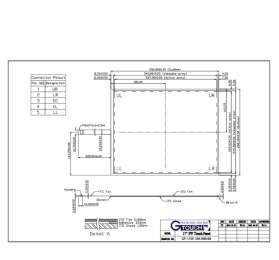 17.0 inch 5 Wire Resistive Touch Panel GP-170F-5M-NB04B