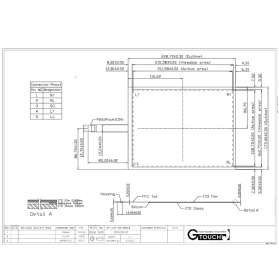 10.4inch 5 Wire Resistive Touch Panel GP-104F-5M-NB06B