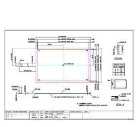 12.1 inch 5 Wire Resistive Touch Panel GP-121F-5H-NB17B