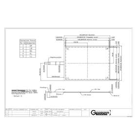 12.1 inch 5 Wire Resistive Touch Panel GP-121F-5M-NB09B