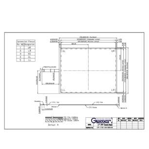 17.0 inch 5 Wire Resistive Touch Panel GP-170F-5M-NB04B