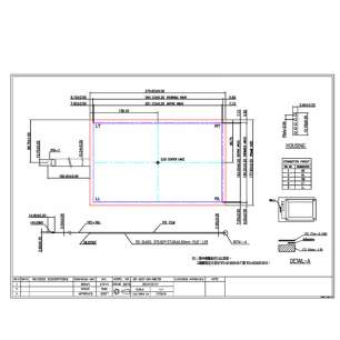 12.1 inch 5 Wire Resistive Touch Panel GP-121F-5H-NB17B