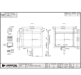 T121S-5RB095N-ZA18R0-200PH 12.1inch 5-Wire RTP .Touch Screen