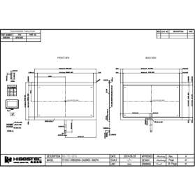 T215S-5RB026N-ZA28R0-300PH 21.5-inch five wire resistive touch screen